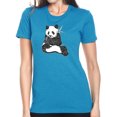 thumbnail image 1 of LA Pop Art Women's Premium Blend Word Art T-shirt - ENDANGERED SPECIES, 1 of 2