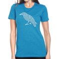 thumbnail image 1 of LA Pop Art Women's Premium Blend Word Art T-shirt - Edgar Allen Poe's The Raven, 1 of 2