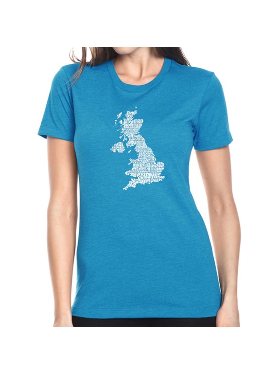 Women's Premium Blend Word Art T-shirt - GOD SAVE THE QUEEN
