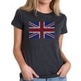 thumbnail image 1 of LA Pop Art Women's Premium Blend Word Art T-shirt - God Save The Queen, 1 of 2