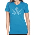 thumbnail image 1 of LA Pop Art Women's Premium Blend Word Art T-shirt - LYRICS TO A LEGENDARY PIRATE SONG, 1 of 2