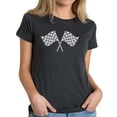 thumbnail image 1 of LA Pop Art Women's Premium Blend Word Art T-shirt - NASCAR NATIONAL SERIES RACE TRACKS, 1 of 2