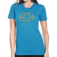 thumbnail image 1 of LA Pop Art Women's Premium Blend Word Art T-shirt - Namaste, 1 of 2