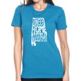 thumbnail image 1 of LA Pop Art Women's Premium Blend Word Art T-shirt - Sweet Home Alabama, 1 of 2