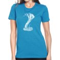 thumbnail image 1 of LA Pop Art Women's Premium Blend Word Art T-shirt - Tyles of Snakes, 1 of 2