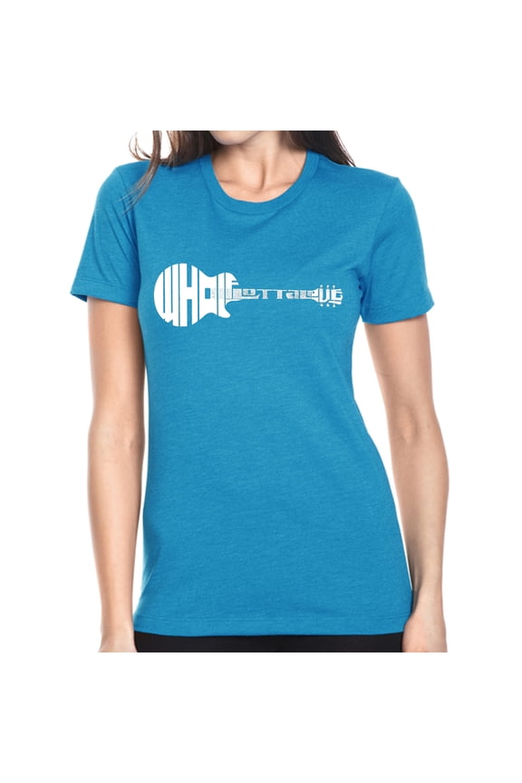 Women's Premium Blend Word Art T-shirt - Whole Lotta Love