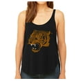 thumbnail image 1 of LA Pop Art Women's Premium Word Art Flowy Tank Top - Beast Mode, 1 of 2