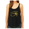 thumbnail image 1 of LA Pop Art Women's Premium Word Art Flowy Tank Top - EGYPT, 1 of 2