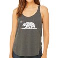 thumbnail image 1 of LA Pop Art Women's Word Art Flowy Tank Top - California Dreamin, 1 of 2