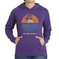thumbnail image 1 of LA Pop Art Women's Word Art Hooded Sweatshirt -Cities In San Diego, 1 of 2