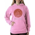 thumbnail image 1 of LA Pop Art Women's Word Art Hooded Sweatshirt -Occupy Mars, 1 of 2