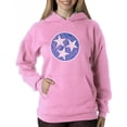 thumbnail image 1 of LA Pop Art Women's Word Art Hooded Sweatshirt -Tennessee Tristar, 1 of 2