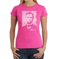 thumbnail image 1 of LA Pop Art Women's Word Art T-Shirt - ABRAHAM LINCOLN - GETTYSBURG ADDRESS, 1 of 2