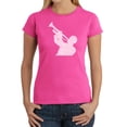 thumbnail image 1 of LA Pop Art Women's Word Art T-Shirt - ALL TIME JAZZ SONGS, 1 of 2