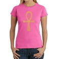 thumbnail image 1 of LA Pop Art Women's Word Art T-Shirt - ANKH, 1 of 2
