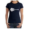thumbnail image 1 of LA Pop Art Women's Word Art T-Shirt - All You Need Is Love, 1 of 2