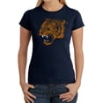 thumbnail image 1 of LA Pop Art Women's Word Art T-Shirt - Beast Mode, 1 of 2