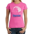 thumbnail image 1 of LA Pop Art Women's Word Art T-Shirt - Bernie Sanders 2020, 1 of 2