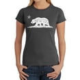thumbnail image 1 of LA Pop Art Women's Word Art T-Shirt - California Dreamin, 1 of 2