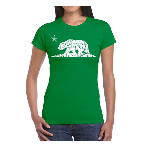 LA Pop Art Women's Word Art T-Shirt - California Dreamin