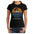 thumbnail image 1 of LA Pop Art Women's Word Art T-Shirt - Cities In San Diego, 1 of 2