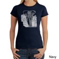 thumbnail image 1 of LA Pop Art Women's Word Art T-Shirt - ELEPHANT, 1 of 2