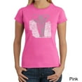 thumbnail image 1 of LA Pop Art Women's Word Art T-Shirt - ELEPHANT, 1 of 2