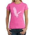 thumbnail image 1 of LA Pop Art Women's Word Art T-Shirt - Eagle, 1 of 2
