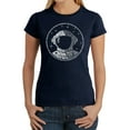 thumbnail image 1 of LA Pop Art Women's Word Art T-Shirt - I Need My Space Astronaut, 1 of 2