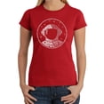 thumbnail image 1 of LA Pop Art Women's Word Art T-Shirt - I Need My Space Astronaut, 1 of 2