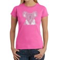 thumbnail image 1 of LA Pop Art Women's Word Art T-Shirt - Koala, 1 of 2