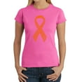 thumbnail image 1 of LA Pop Art Women's Word Art T-Shirt - Ms Ribbon, 1 of 2