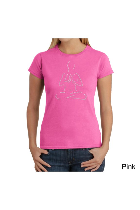 Women's Word Art T-Shirt - POPULAR YOGA POSES