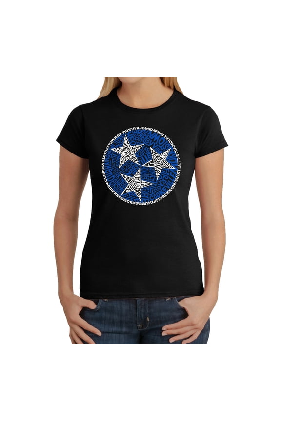 Women's Word Art T-Shirt - Tennessee Tristar