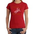 thumbnail image 1 of LA Pop Art Women's Word Art T-Shirt - This Aint My First Rodeo, 1 of 2