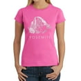 thumbnail image 1 of LA Pop Art Women's Word Art T-Shirt - Yosemite, 1 of 2