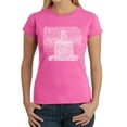 thumbnail image 1 of LA Pop Art Women's Word Art T-Shirt - Zen Buddha, 1 of 2