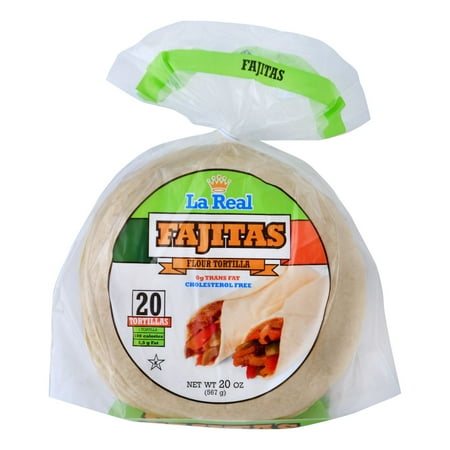 La Real Tortilla Fajitas 6"