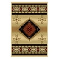 thumbnail image 1 of Cosmos 1305 Geometric II Rug-Color:Beige,Size:8' Round, 1 of 2