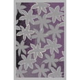 thumbnail image 1 of La Rugs Urban Area Rugs - 502-90 Contemporary Gray Petals Leaves Stars Gradient Rug, 1 of 2