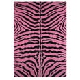 thumbnail image 1 of LA Rug, Fun Rugs Fun Time Zebra Skin Accent Rug - Pink, 1 of 1