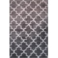 thumbnail image 1 of La Rugs Touch Area Rug 354-91 Black Trellis Ogee 8' x 11' Rectangle, 1 of 1