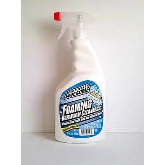 LA's Totally Awesome Foaming Bathroom Cleaner with Bleach, 32 Fl Oz, 946 ML 2 Pack
