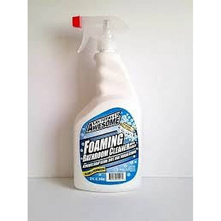 LA's Totally Awesome Foaming Bathroom Cleaner with Bleach, 32 Fl