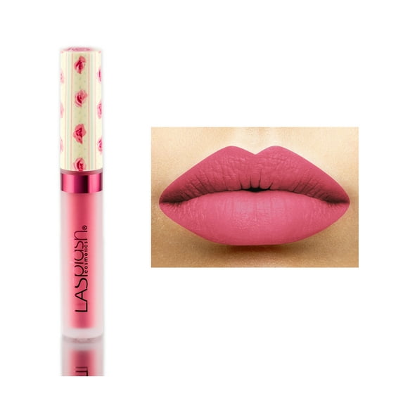 LA-Splash Cosmtics Velvet Matte Liquid Lipstick (Color : Goals AF)
