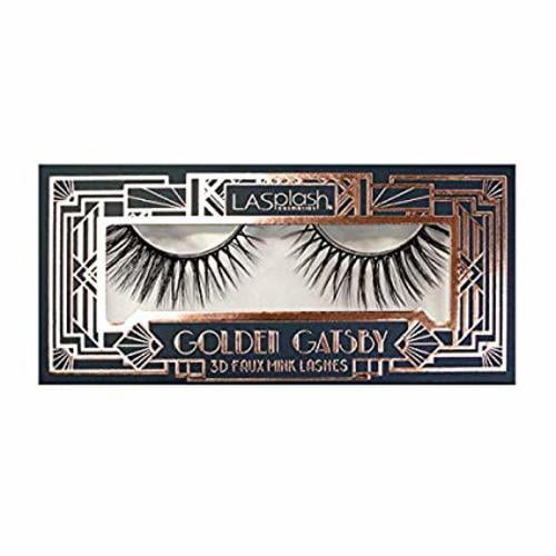 LA Splash Golden Gatsby Collection LASH False Eye Lash, 3D Faux Mink, 1920