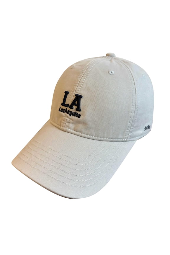 LA State Acronym Embroidered Co Tton Hat Hat Storage for Baseball Caps Wall Mount One Size