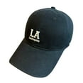 thumbnail image 1 of LA State Embroidered Baseball Cap Classic Adjustable Dad Hat For Men Women, 1 of 2