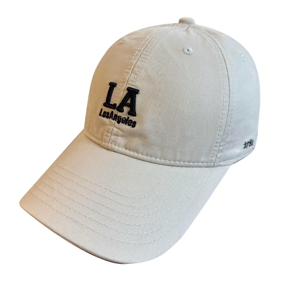 LA State Embroidered Baseball Cap Classic Adjustable Dad Hat For Men Women