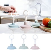 LA TALUS Kitchen Pipeline Sink Pipe Dredger Suction Cup Toilet Plunger Household Cleaner Blue